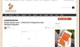 
							         Onkel-Zoom.com – Portal für Fotografen und Hobbyfotografen ...								  
							    