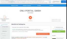 
							         ONLI PORTAL GMBH (FURTH) Chiffre d'affaires, résultat, bilans sur ...								  
							    