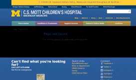 
							         Online Access to Your Child's Health Information | CS Mott Children's ...								  
							    