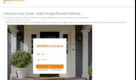 
							         Online Account Center - Add/Change Payment Methods - Vivint Support								  
							    
