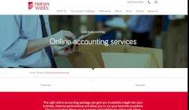 
							         Online accounting services - Haines Watts								  
							    