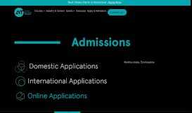 
							         Online Admissions - Academy of Information Technology | Sydney ...								  
							    