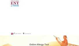 
							         Online Allergy Test Tuscaloosa, Alabama | Tuscaloosa ENT ...								  
							    