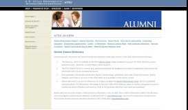 
							         Online Alumni Directory - ATSU								  
							    