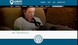 
							         Online and Extension Site - Asbury Theological Seminary								  
							    