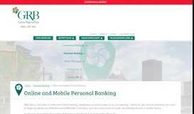 
							         Online and Mobile Personal Banking - Genesee Regional Bank ...								  
							    