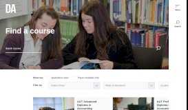 
							         Online application - Dundee and Angus College (a regional college ...								  
							    