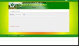 
							         Online Application form - SUASIS Login - Sokoine University ...								  
							    