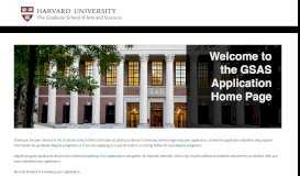 
							         Online Application - Harvard University								  
							    