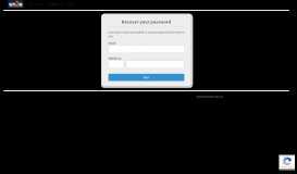 
							         Online Application Portal | Recover password								  
							    