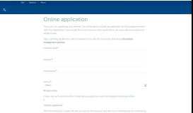 
							         Online application | University of Surrey								  
							    