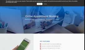 
							         Online Appointment Booking - Jayex								  
							    