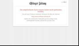 
							         Online aufs Knöllchen antworten - Esslingen - Eßlinger Zeitung								  
							    