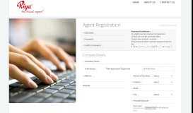 
							         Online B2B Hotels Booking Portal - Agent Registration - Riya ...								  
							    