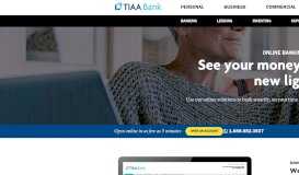 
							         Online Banking: 24/7 Account Access, Move ... - TIAA Bank								  
							    