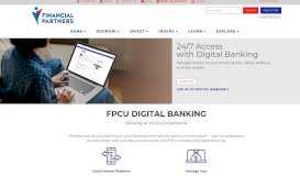 
							         Online Banking and Bill Pay - Financial Partners Credit Union								  
							    