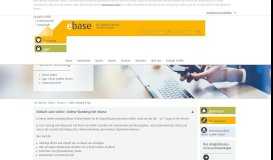 
							         Online-Banking & App - ebase								  
							    