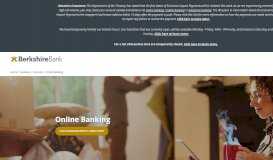 
							         Online Banking - Berkshire Bank								  
							    