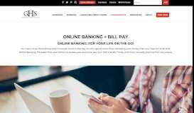 
							         Online Banking & Bill Pay | GHS - NY | GHS Federal Credit Union								  
							    