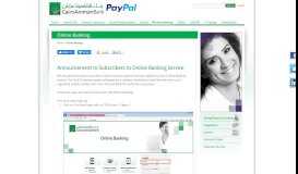
							         Online Banking | Cairo Amman Bank								  
							    