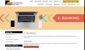 
							         Online Banking | Citizens Bank								  
							    