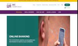 
							         Online Banking - DC Credit Union								  
							    