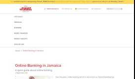 
							         Online Banking in Jamaica | JMMB								  
							    