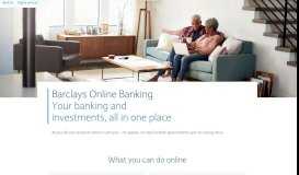 
							         Online banking | International Banking | Barclays								  
							    