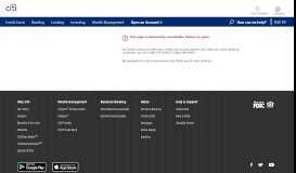 
							         Online Banking – Internet Banking Services - Citibank - Citi.com								  
							    
