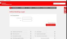 
							         Online-Banking: Login - Sparkasse BGL								  
							    