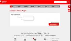 
							         Online-Banking: Login - Sparkasse Holstein								  
							    