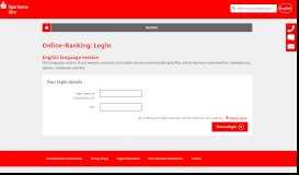 
							         Online banking - Login - Sparkasse Ulm								  
							    