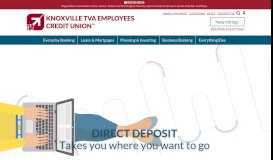 
							         Online Banking Logout - Knoxville TVA Employees Credit Union								  
							    