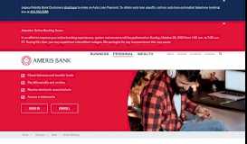 
							         Online Banking | Online Bank Account Access | Ameris Bank								  
							    