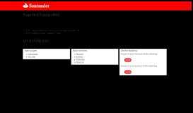 
							         Online Banking | Online Bank Account | Santander Bank								  
							    