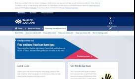 
							         Online Banking - Postcode - Bank of Scotland								  
							    