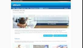 
							         Online Banking Product - Citibank Thailand - Citibank Online								  
							    
