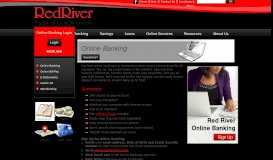
							         Online Banking - Red River Federal Credit Union								  
							    