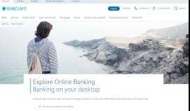 
							         Online Banking | Safe and secure internet banking | Barclays								  
							    