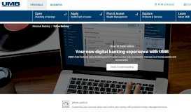 
							         Online Banking Services | Internet Banking Services - UMB Bank								  
							    