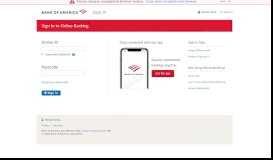 
							         Online Banking | Sign In | Online ID - Bank of America								  
							    
