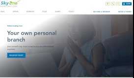 
							         Online banking tools - SkyOne Federal Credit Union								  
							    