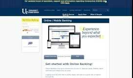 
							         Online Banking - U1 - Universal 1 Credit Union								  
							    