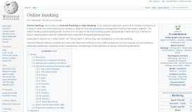 
							         Online banking - Wikipedia								  
							    