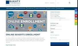 
							         Online Benefits Enrollment | Bukaty Companies								  
							    