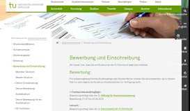 
							         Online-Bewerbung - TU Dortmund								  
							    