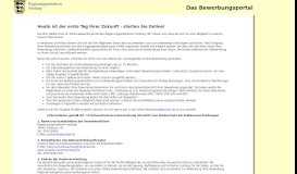 
							         Online-Bewerbungsverfahren - Bewerbungsportal Baden-Württemberg								  
							    
