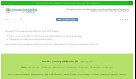 
							         Online Bill Pay | Avenues of Counseling								  
							    