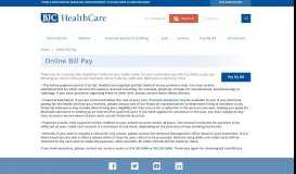 
							         Online Bill Pay | BJC HealthCare								  
							    