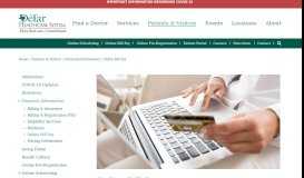 
							         Online Bill Pay | DeTar Healthcare System | Victoria, TX								  
							    
